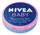 Дитячий крем Nivea Baby Мій перший крем для обличчя, рук і тіла з першого дня життя 150 мл (5900017062594) - зображення 2