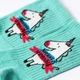 Женские носки Rock'n'socks Единорог, Бирюзовые 36-42р - изображение 2