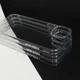 Чохол прозорий пластиковий противоударний Fibra Crystal Сase iPhone 13 (6.1") Прозорий - зображення 4