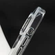 Чохол прозорий пластиковий противоударний Fibra Crystal Сase iPhone 13 (6.1") Прозорий - зображення 6