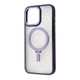 Чехол противоударный с подставкой MagSafe VVave Premium Attraction Case with Magnetic Ring для Apple iPhone 15 Pro Max (6.7") Purple - изображение 1