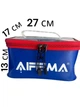 НАБОР сумок ПВХ для рыболовных аксессуаров Feima 27*17*13 см/ 23*15*13см/ 20*13*11см цвет синий - изображение 2