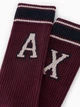 Носки з логотипом Armani Exchange AX-4 One size (108697Onesize) Бордовий - зображення 2