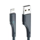 Кабель зарядный Essager USB - Lightning Rousseau 2.4A Fast Charging Cable 1 м Black (EXCL-LS01) - зображення 1