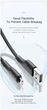 Кабель зарядный Essager USB - Lightning Rousseau 2.4A Fast Charging Cable 1 м Black (EXCL-LS01) - зображення 3