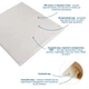Панель 3D WHITE 700 x 700 x 4mm (D) SW-1954 - зображення 2