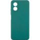 Чехол Fiji Style для Oppo A38 (CPH2579) силикон бампер с защитой блока камер темно-зеленый - изображение 1