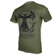 Футболка Kramatan Da Vinci Soldier Оливковый 2XL (135168) - изображение 2