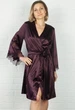 Халатик с кружевом Felena Vintage Wine 234 46(L) Фиолетовый - изображение 1