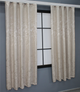 Комплект коротких штор VR-Textil Льон мармур Pavliani № 1178ш 130х170 см 2 шт Світло-бежевий (35-0065) - зображення 3