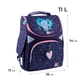 Рюкзак GoPack каркасный Pretty Owl GO24-5001S-2 34x26x13 синий - изображение 2