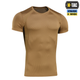 Футболка M-Tac потоотводящая Athletic Gen. 2 Coyote Brown XL - изображение 3