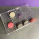 Коробочка под пирожные макаронс с крышкой на 16 ячеек - изображение 1