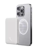 Павербанк Baseus Magnetic Mini Air 5000 mAh 20W с беспроводной зарядкой Qi 15W 2в1 White - изображение 2