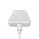 Павербанк з бездротовою зарядкою Qi 15W Baseus Magnetic Mini Wireless Fast Charge 2in1 6000mAh 20W 2.4A QC3.0+PD3.0 (P10059002223-00) White - изображение 3