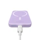 Павербанк с беспроводной зарядкой Qi 15W Baseus Magnetic Mini 6000mAh 20W 2в1 QC3.0+PD3.0 (P10059002513-00) Purple - изображение 8