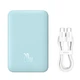Павербанк с беспроводной зарядкой Qi 15W Baseus Magnetic Mini Air 10000mAh 20W 2в1 QC3.0+PD3.0 (P10059001313-00) Blue - изображение 12