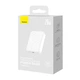 Павербанк с беспроводной зарядкой Qi 15W Baseus Magnetic Mini 20000mAh 20W 2в1 QC3.0+PD3.0 (PPCX150002) White - изображение 7