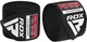 Бинты для бокса RDX WX Professional Boxing Hand Wraps 4.5 м Black (HWX-RB+) - изображение 4