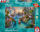 Пазл Schmidt Disney Thomas Kinkade Peter Pan 69.3 x 49.3 см 1000 елементів (4001504596354) - зображення 1