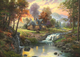 Пазл Schmidt Thomas Kinkade Twilight Chalet 69.3 x 49.3 см 1000 елементів (4001504584450) - зображення 2