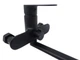 Смеситель для ванны AIM черный матовый DG01253 matte black - изображение 6