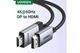 Кабель DisplayPort to HDMI Ugreen DP119 перетворювач 4k 60hz конвертор DP 1.2 to HDMI 2 м Black (15774) - зображення 2