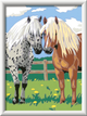 Malowanie po numerach Ravensburger CreArt Classic Horse Friends 18 x 24 cm (4005556237081) - obraz 3