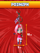 Брелок Наруто Харуно Сакура Naruto Sakura Haruno аниме фигурка игрушка для ключей, рюкзака, сумки 10 см - изображение 2