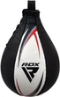 Пневмогрушь боксерская RDX 2Y Boxing Speed Ball Leather Multi White/Red (2SBL-S2WR) - изображение 2