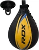 Пневмогруша боксерська RDX 2Y Boxing Speed Ball Leather Multi Yellow/Blue (2SBL-S2YU) - зображення 4