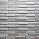 Самоклеющаяся декоративная 3D панель кладка Sticker Wall серебро 770х700х7 мм - изображение 6