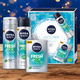 Набір для чоловіків Nivea Men Fresh Kick Піна для гоління 200 мл + Антиперспірант-спрей 150 мл + Вода після гоління 100 мл (9005800363783) - зображення 6