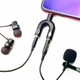 Стерео адаптер сплиттер Y-Type 3,5 мм Jack 3 pin на 4 pin, разветвитель для наушников и микрофона, Black - изображение 5