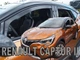 Дефлекторы окон (ветровики) HEKO для Renault Captur II 2019+ 5D вставные 4 шт - изображение 1