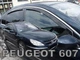 Дефлекторы окон (ветровики) HEKO для Peugeot 607 2000+ 4D вставные 4 шт Sedan - изображение 1