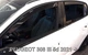 Дефлекторы окон (ветровики) HEKO для Peugeot 308 III 2021+ HTB 5D вставные 4 шт - изображение 1