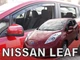 Дефлекторы окон (ветровики) HEKO для Nissan Leaf I 2010-2017 4D вставные 4 шт - изображение 1
