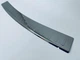 Накладка на задний бампер для Renault Duster 2009-2018 с загибом Черный Хром нержавейка - изображение 2