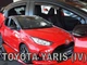 Дефлекторы окон (ветровики) HEKO для Toyota Yaris 2019+ 5D вставные 4 шт - изображение 1