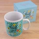 Подарочная чашка гигант из керамики "Thank you", 1000мл, Зеленый - изображение 6
