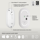 Комплект бездротовий Logitech Pebble 2 Combo White (920-012240) - зображення 6