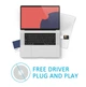 Двухдиапазонный Wi-Fi адаптер PIX-LINK UAC09BD 600M 5 ГГц/2,4 ГГц Free Driver - изображение 5