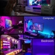 Cветодиодная лента 2 м разноцветная RGB 5050 самоклеящаяся с пультом управления для фоновой для подстветки - изображение 5