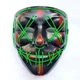 Маска неоновая Purge Mask Судная ночь ABC от батареек - изображение 7