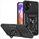 Чохол Camshield з кільцем-підставкою на Honor 90 Lite (black) - зображення 1