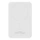 Павербанк BASEUS Magnetic Mini 5000mAh 20W с беспроводной зарядкой Qi 15W White (P10022107223-00) - изображение 4