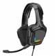 Проводные наушники игровые с микрофоном и RGB подсветкой для компьютера Onikuma K20 - изображение 1