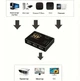Трьохспрямований HDMI перемикач / спліттер / комутатор + пульт ДУ та інфрачервоний ресивер, чорний (84391537) - зображення 4