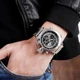 Годинник наручний чоловічий SKMEI 1515SI SILVER - зображення 5